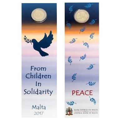 2 euro 2017 Malta cc.BU karta Mier