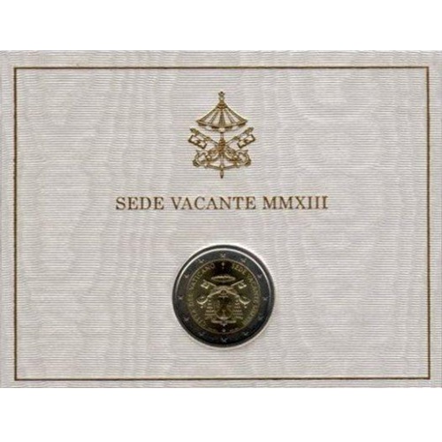 2 euro 2013 Vatikán cc.BU, Sede Vacante