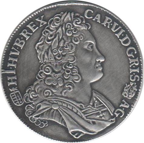 Replika toliaru "Karol VI.." 1724