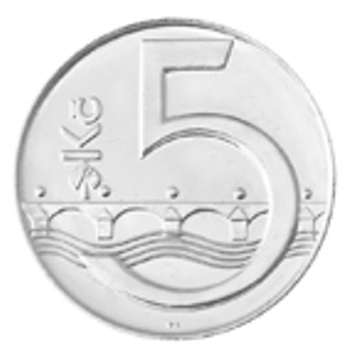 5 Koruna 2017 Česká Republika UNC