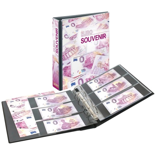 Album PUBLICA M, 0 euro Souvenirs, 10 listov na 60 bankoviek (3538)