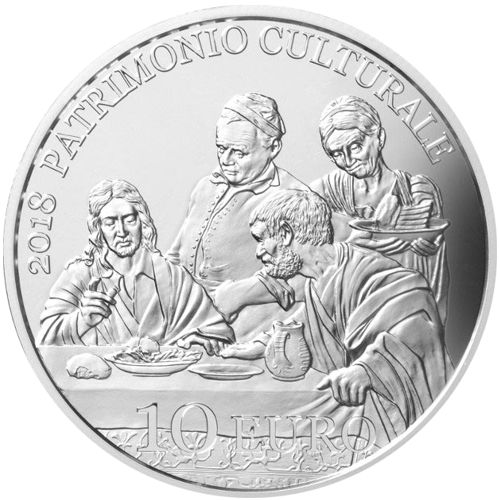 10 euro 2018 San Maríno PROOF Kultúrne dedičstvo