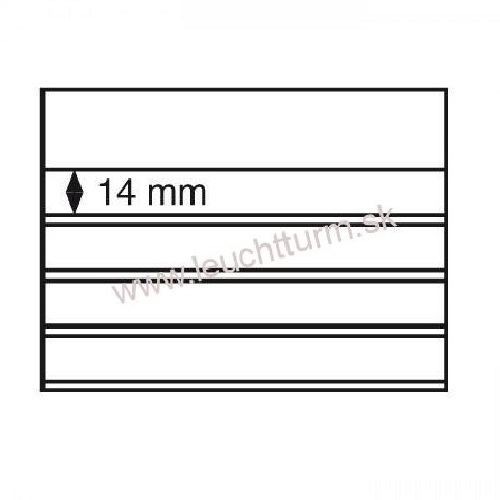 Štandartné PVC karty, 158x113 mm, 4 číre pásy s krycím listom, čierne, 100ks/bal (EKC6D/4SPVC)
