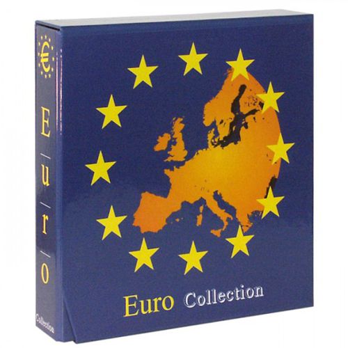 Album EURO COLLECTION na sety euromincí bez listov, kazeta (8450L)