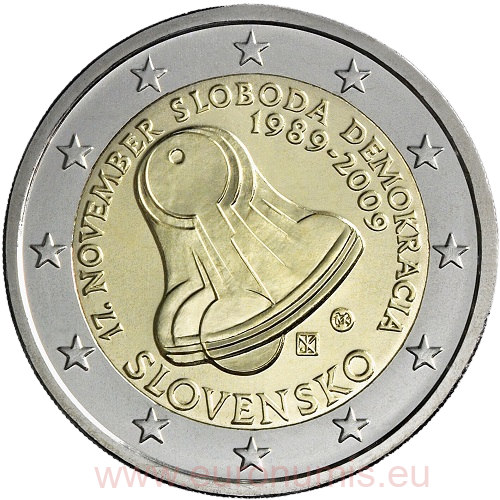2 euro 2009 Slovensko cc.UNC, 17.november 