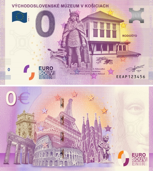 0 euro suvenír 2018/1 Slovensko UNC Rodošto