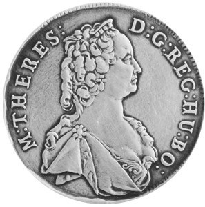 Replika toliaru "Mária Terézia.." 1745