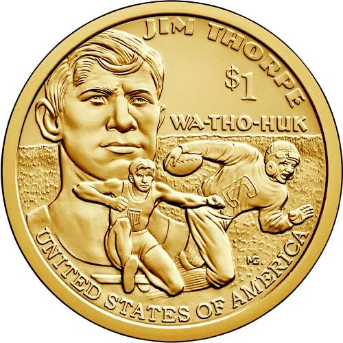 Dollar 2018 D USA UNC Native American