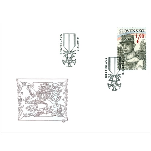 FDC 2019 Slovensko, Československé légie a M. R. Štefánik (FDC 685 )