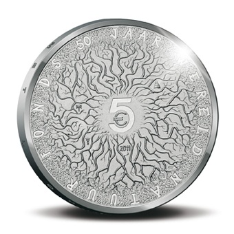 5 EURO 2011 Holandsko cc.UNC WNF