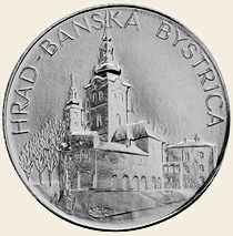 Žetón niklovaný, BANSKÁ BYSTRICA (670205b)