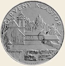 Žetón niklovaný, ČERVENÝ KLÁŠTOR (670205k)