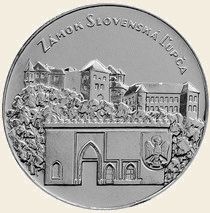 Žetón niklovaný, SLOVENSKÁ ĽUPČA (670205r)