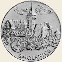 Žetón niklovaný, SMOLENICE (670205s)