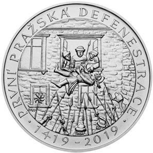 200 Korún 2019 Česko BK, Prvá pražská defenestrácia