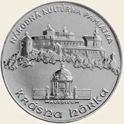 Žetón niklovaný, KRÁSNA HÔRKA (670205n)