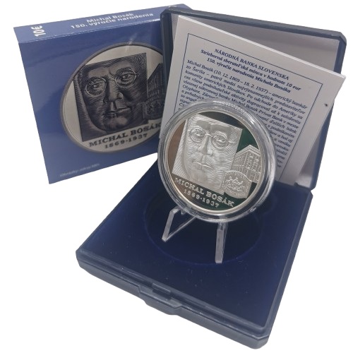 10 euro 2019 Slovensko PROOF, Michal Bosák