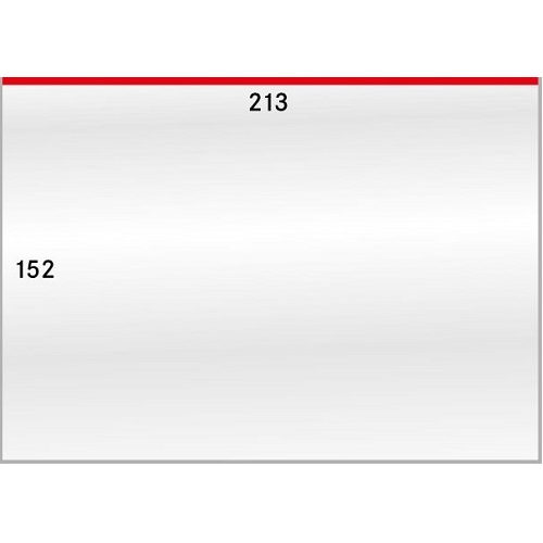 Obaly na pohľadnice, 50ks/bal, 213 x 152 mm (888LP) IN