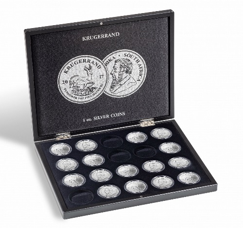 Kazeta VOLTERRA UNO de Luxe, 20 Krugerrand v kapsli, čierna (HMK20KKRÜGER) IN