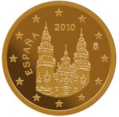 5 cent 2011 Španielsko ob.UNC