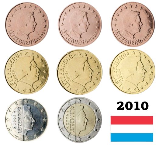 SET 2010 Luxembursko UNC (3,88€)