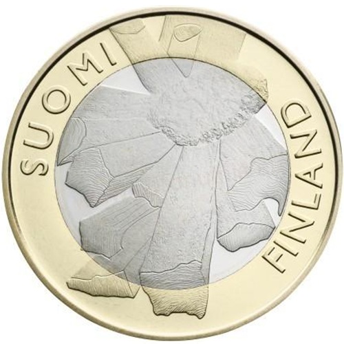 5 euro 2011 Fínsko cc.UNC Ostrobothnia