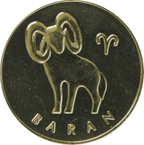 Žetón BL "BARAN" (670166c)