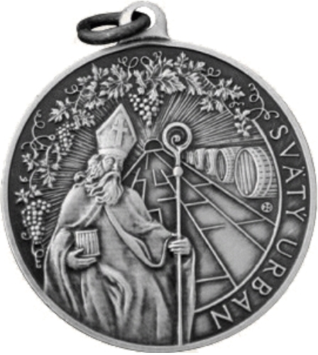 Prívesok SP "Sv. Urban - patrón vinárov a vinohradníkov"
