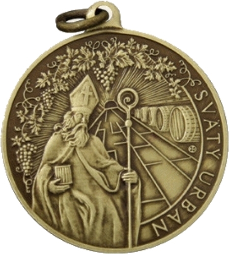 Prívesok BP "Sv. Urban - patrón vinárov a vinohradníkov"