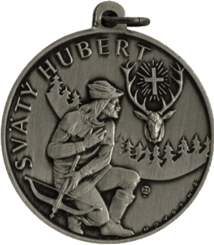 Prívesok SP, Sv. Hubert, patrón poľovníkov