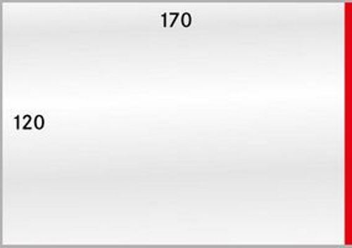 Obaly na listy, 50ks/bal, 170 x 120 mm (884P)