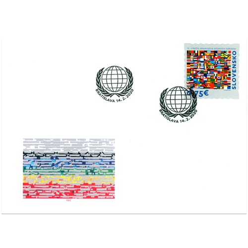 FDC 2020 Slovensko, Organizácia Spojených národov (FDC 706)