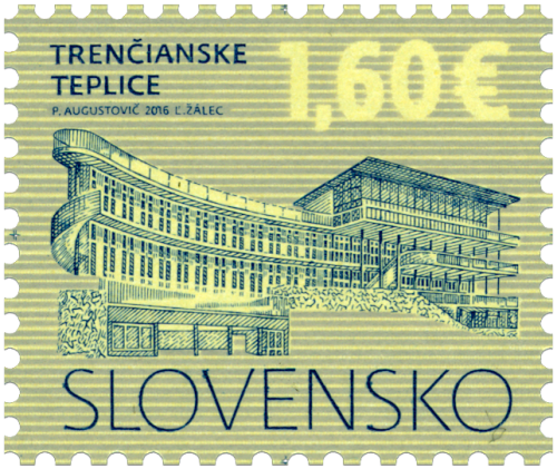 Známka, Kultúrne dedičstvo Slovenska: Trenčianske Teplice 
