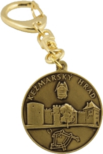 Kľúčový prívesok BP Kežmarský hrad (694037u)