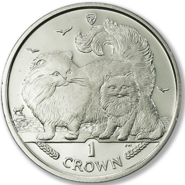 1 Crown 2009 Isle of Man UNC CuNi