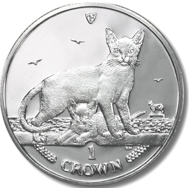 1 Crown 2010 Isle of Man UNC CuNi
