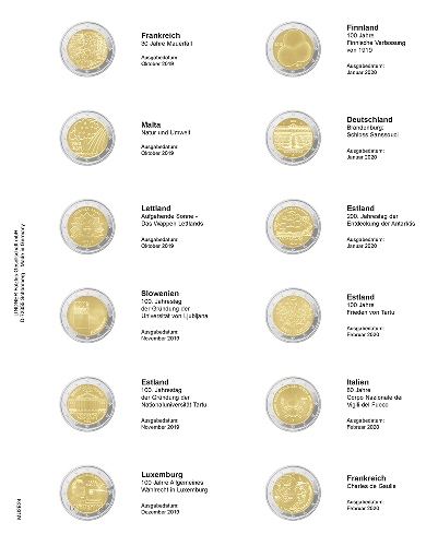 Doplňujúci list č.24, MULTI COLLECT, ilustrovaný pre 2 euro (MU2E24)