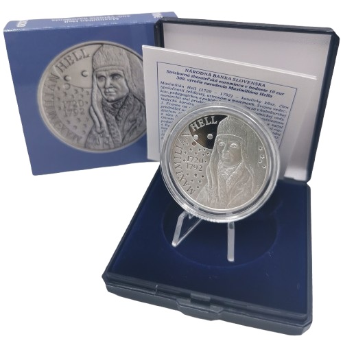 10 euro 2020 Slovensko PROOF, Maximilián Hell