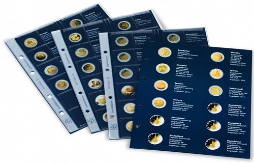 Doplňujúce listy OPTIMA, 2 euro mince Europa  2019 (CLOP2EUROGM1N19)