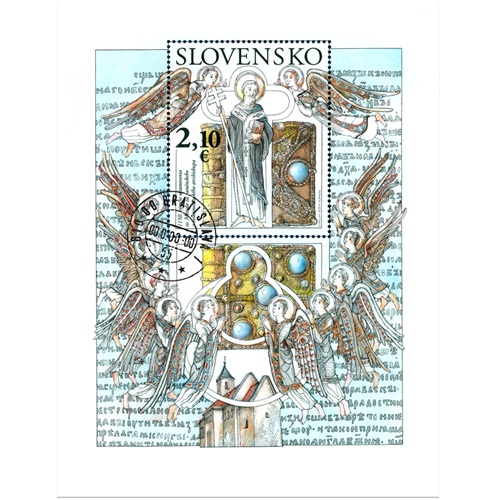Hárček 2020 Slovensko pečiatkovaný, sv. Metod arcibiskup (716)