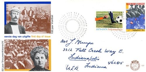 FDC, 1979, Holandsko, hranie scény, demonštrácie žien