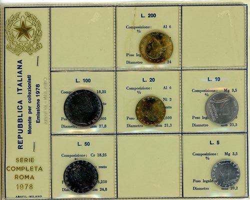SADA 1978 Taliansko UNC