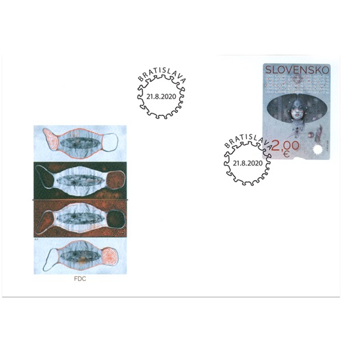 FDC 2020 Slovensko, COVID-19 (FDC 718)