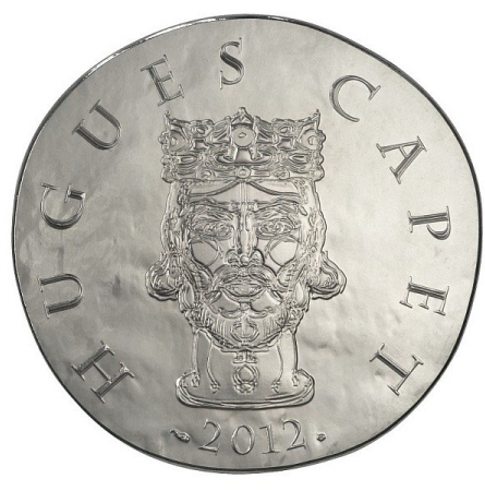 10 EURO 2012 Francúzsko Hugues Capet