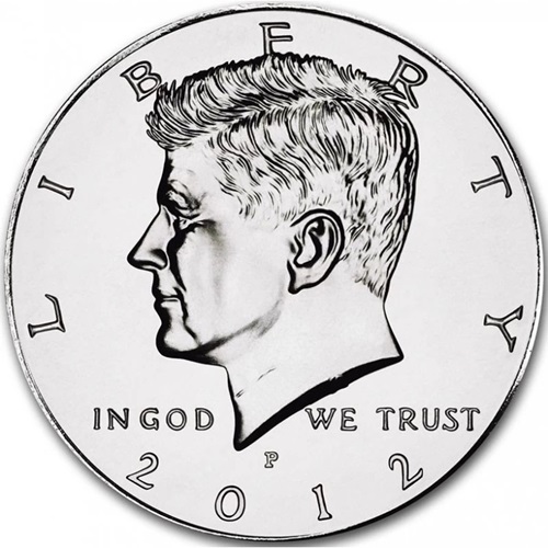 Half Dollar 2012 P USA UNC, John F. Kennedy