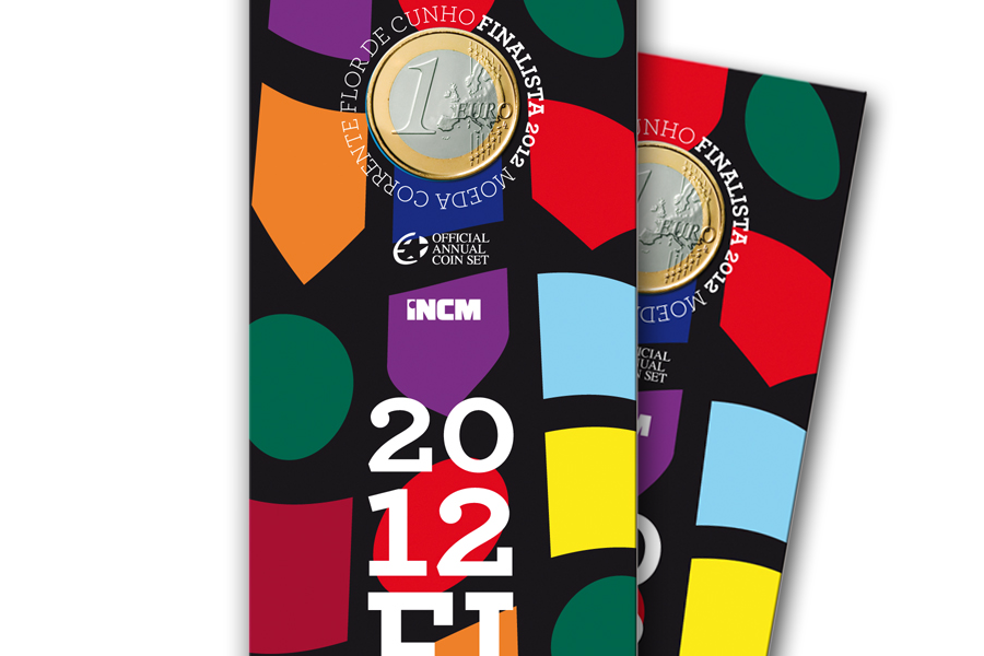 1 EURO 2012 Portugalsko ob.UNC FDC