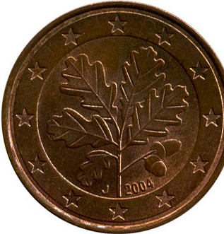5 CENT 2011 Nemecko J UNC