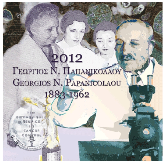 SADA 2012 Grécko UNC + 10 EURO AG George Papanikolaou