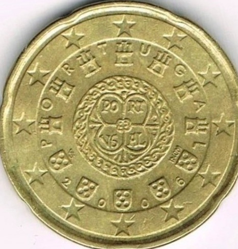 20 CENT 2003 Portugalsko ob.UNC