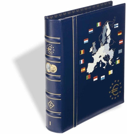Album VISTA na Eurosady s kazetou,  Diel 1, starý členovia EU, modrý